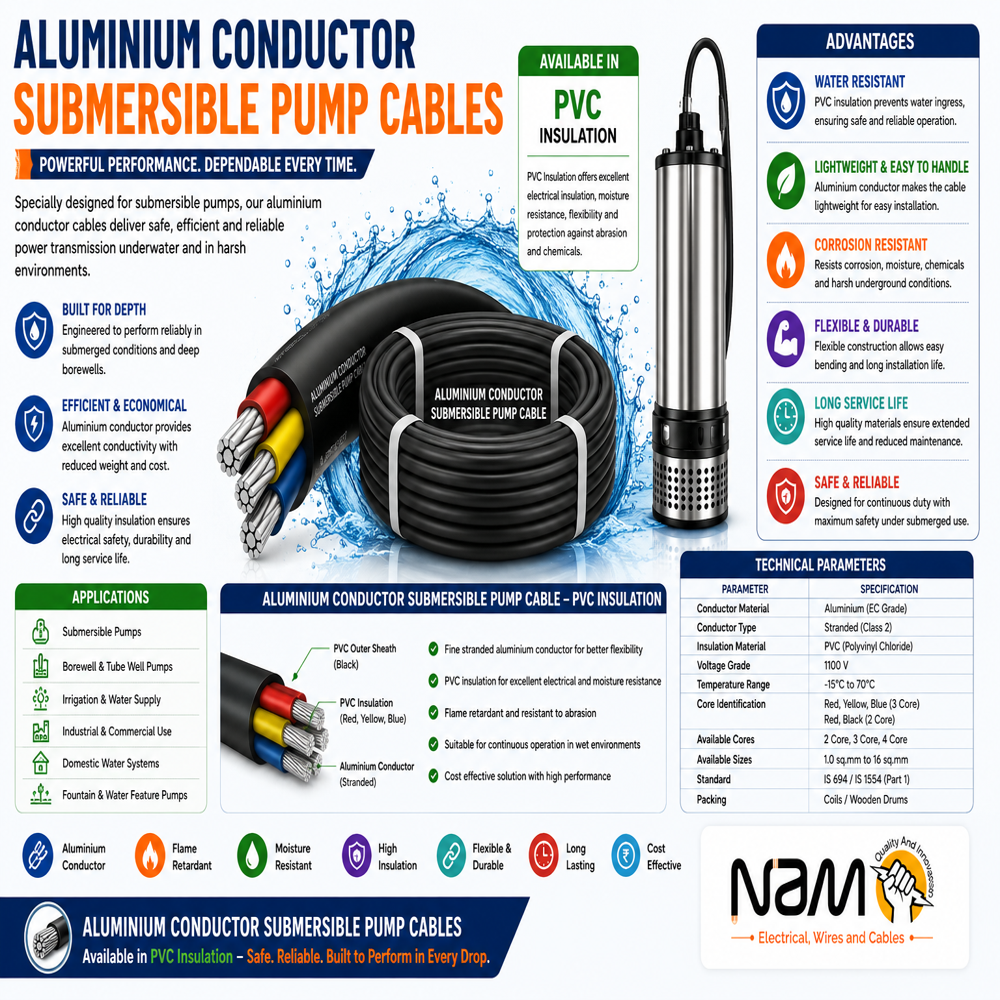 Submarsible Flat Cable