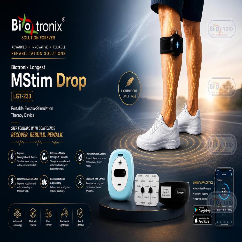 Foot Drop Electro Stimulation Machine for Physiotherapy Clinics