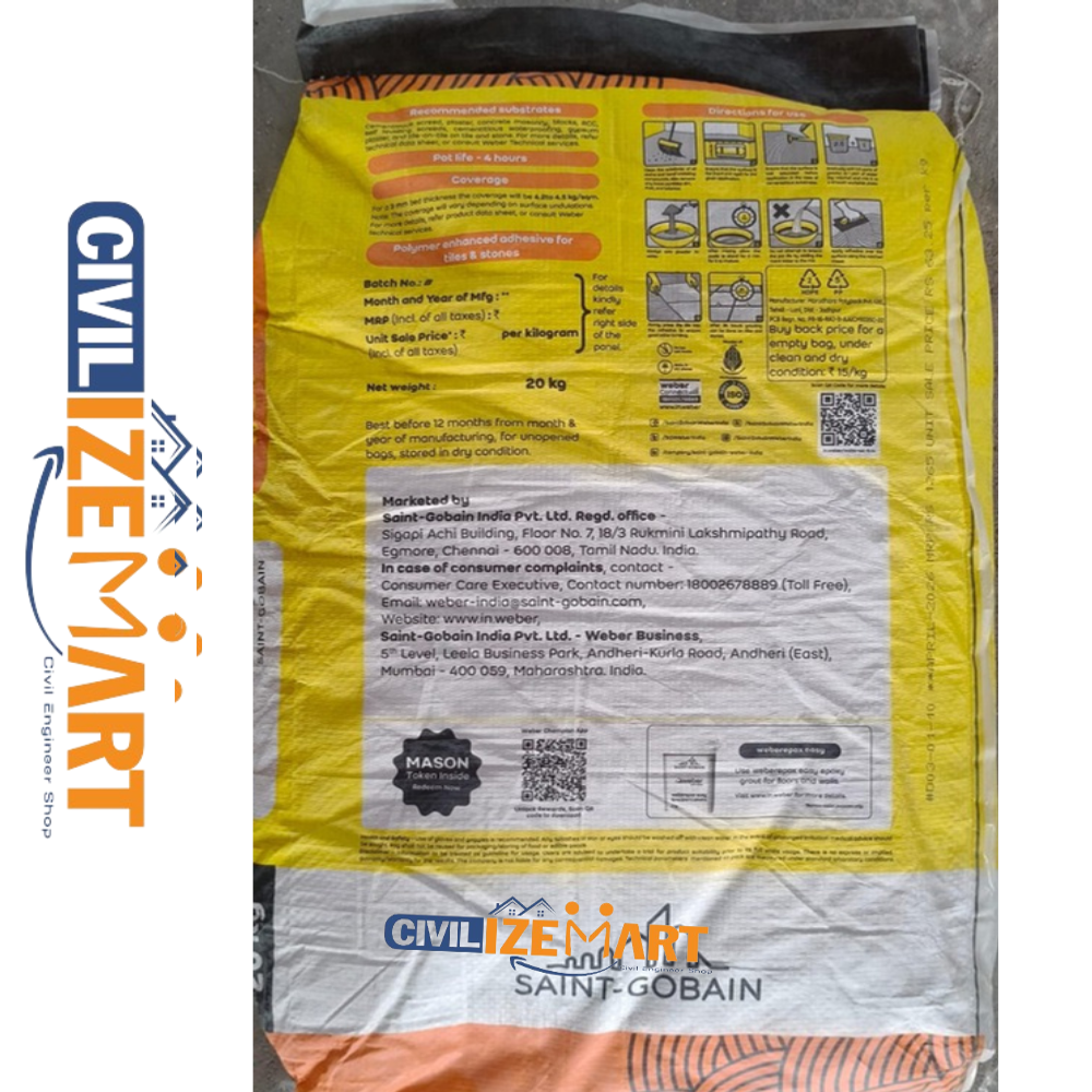 Weberset Firm Tile Adhesive