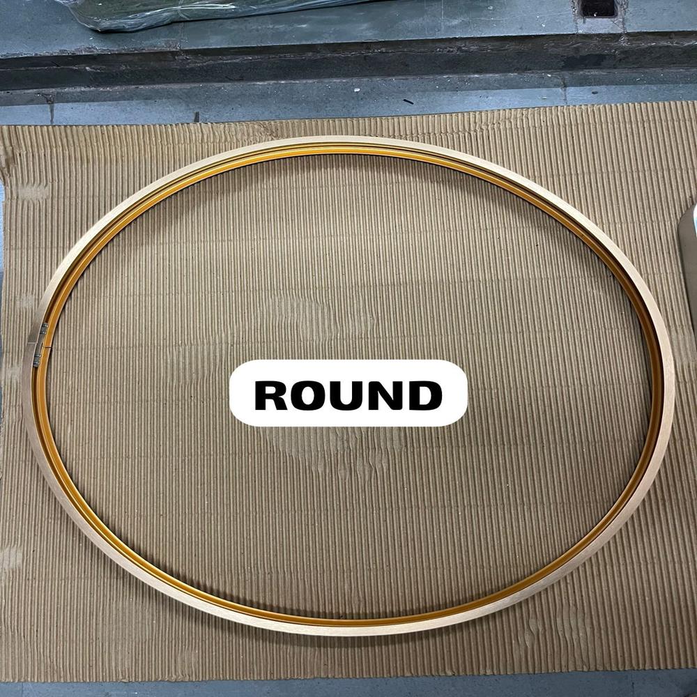 Circular Shape Mirror Frame - Application: Home