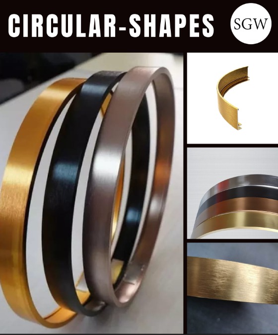 Circular Shape Mirror Frame - Application: Home