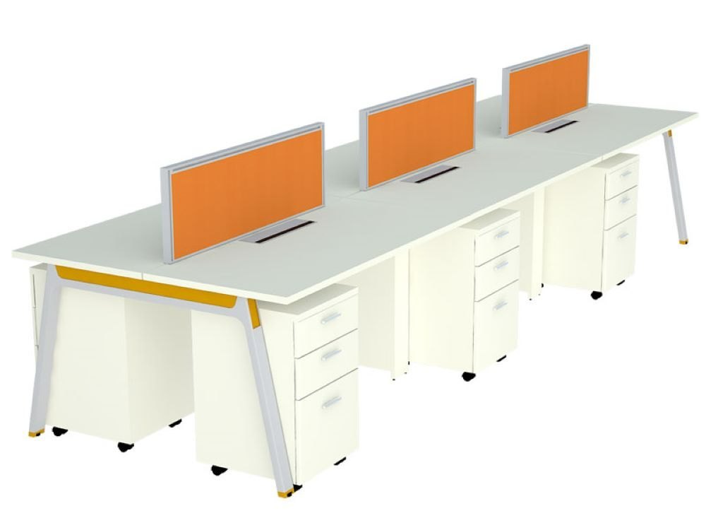 Wooden Office Modular Workstation