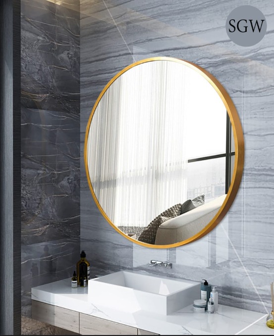 Round Wall Mirror Frame - Application: Home