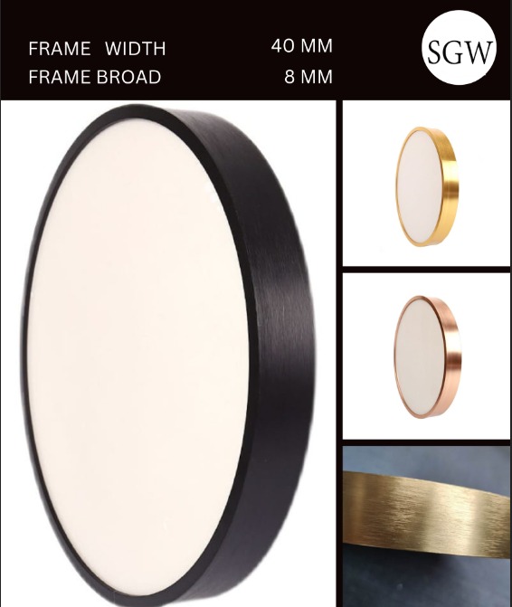 Round Wall Mirror Frame - Application: Home