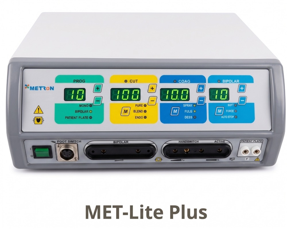 MET-Lite Plus 400W Monopolar And Bipolar Cautery Machine