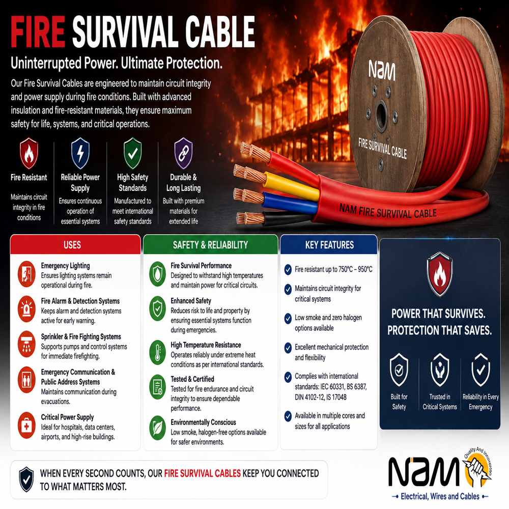 Fire Survival Cable