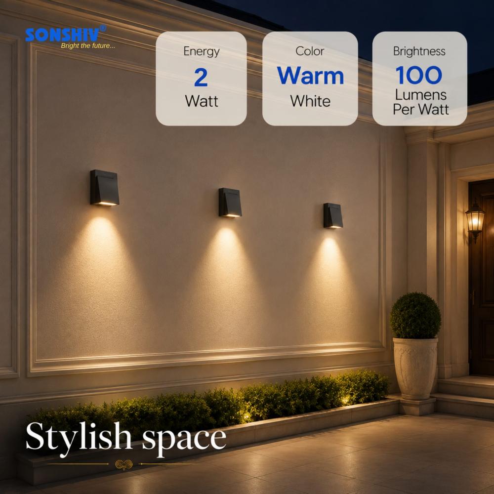 HALF K LED WALL  LIGHT