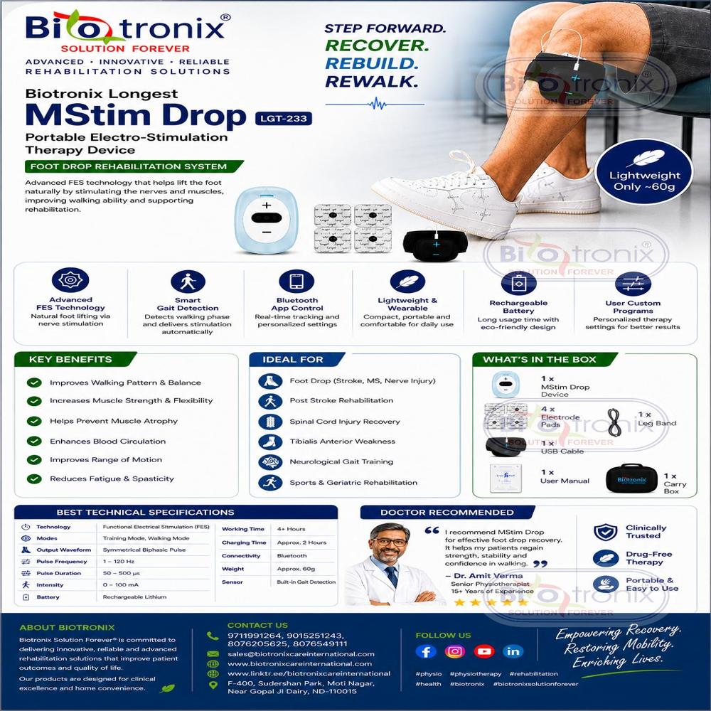 Professional Foot Drop Recovery Machine for Rehabilitation Centers