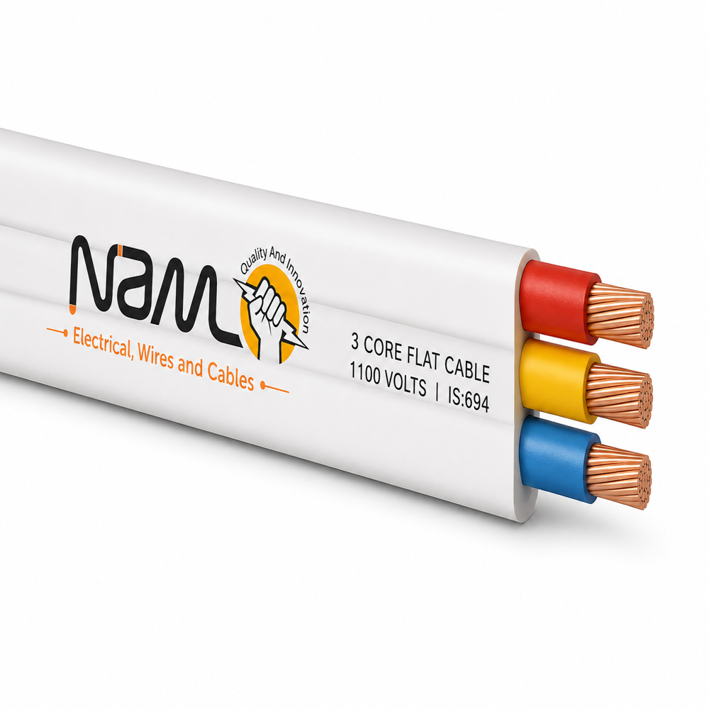3 Core Flat Cable