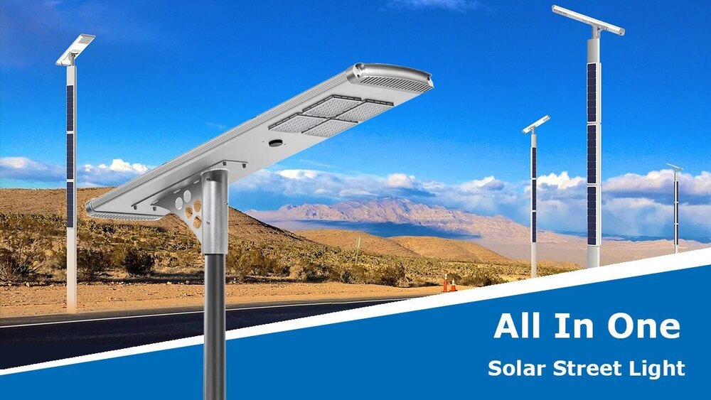 Integrated Solar Street Light System
