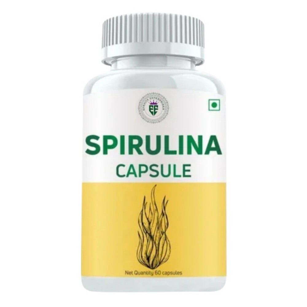 Herbal Spirulina Capsules - Age Group: For Adults