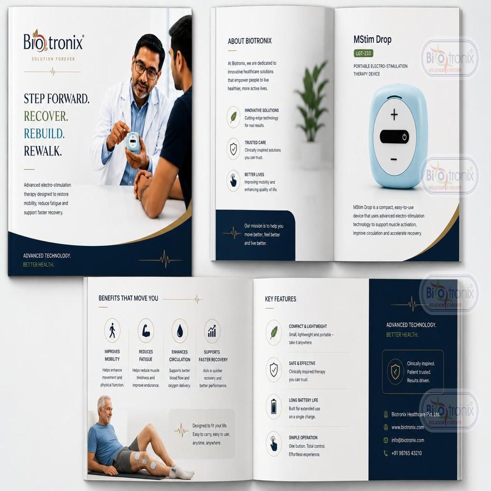 Wearable EMS Neuro Rehabilitation Equipment for Foot Drop