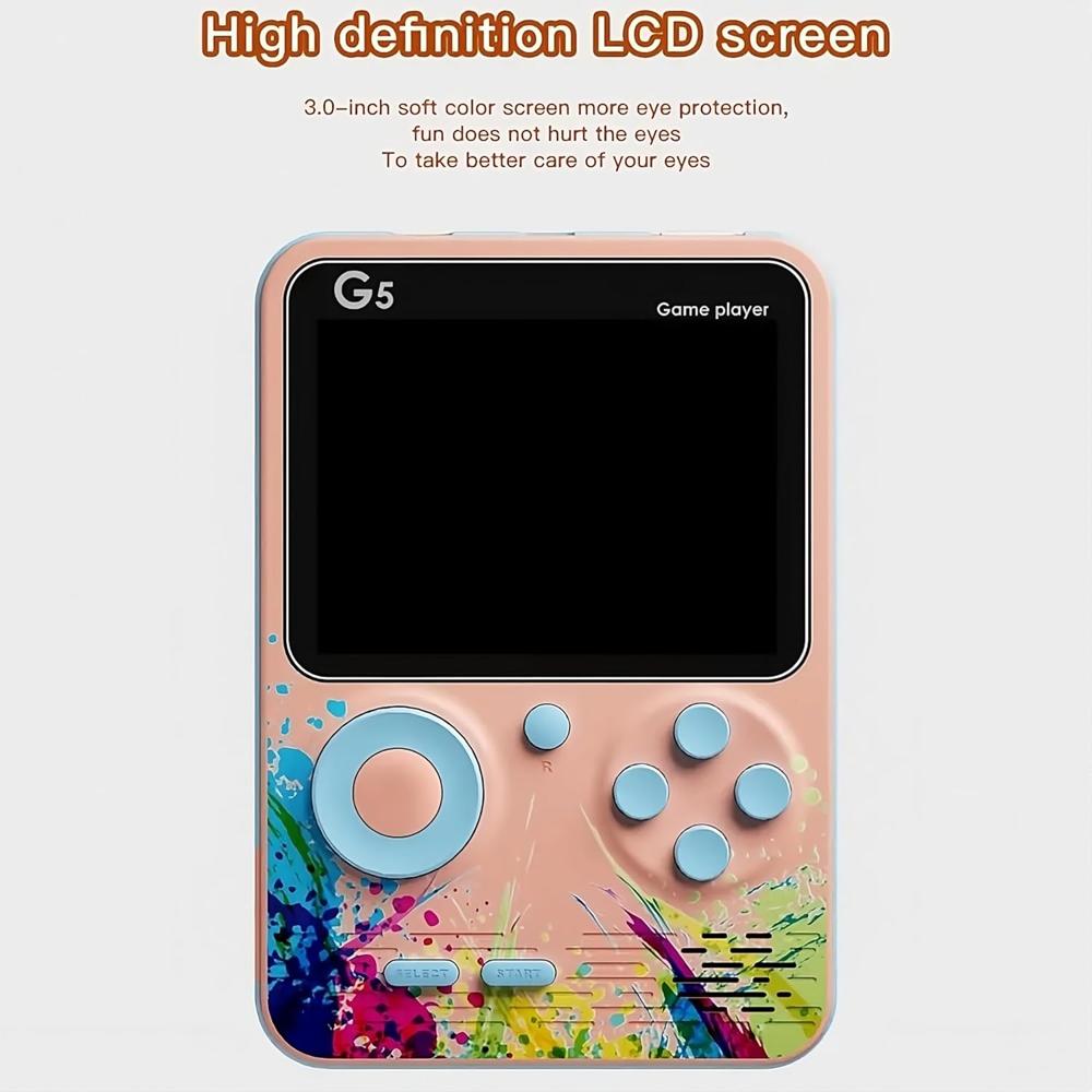 G5 500 In1 Colorful Handheld Mini Retro Game Box