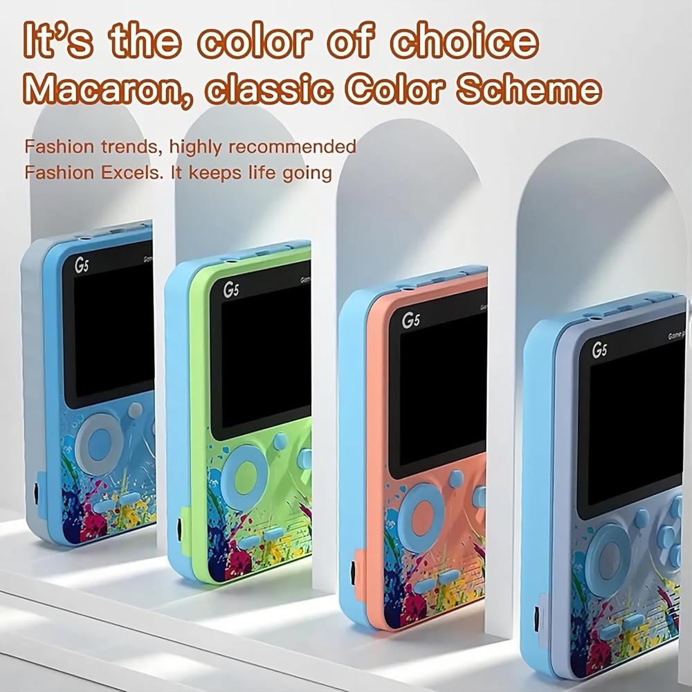 G5 500 In1 Colorful Handheld Mini Retro Game Box