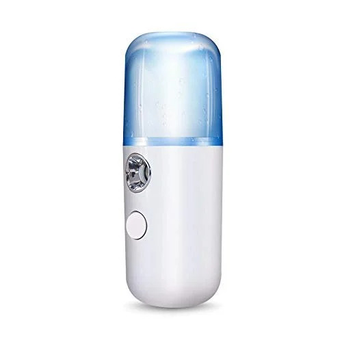 Nano Mist - Abs Plastic, 30ml, White | Ultrasonic Nano-mist, Usb Rechargeable, Leak-proof, Compact Design