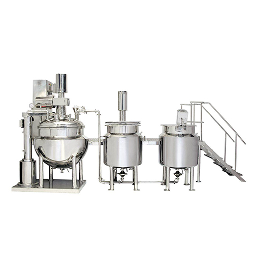 SS Ointment Cream Manufacturing Plant