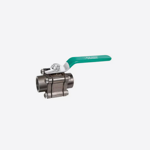 Zoloto 32mm Cast Steel Three Piece Design Ball Valve