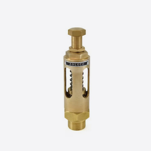 Zoloto Bronze Spring Loaded Safety Relief Valve