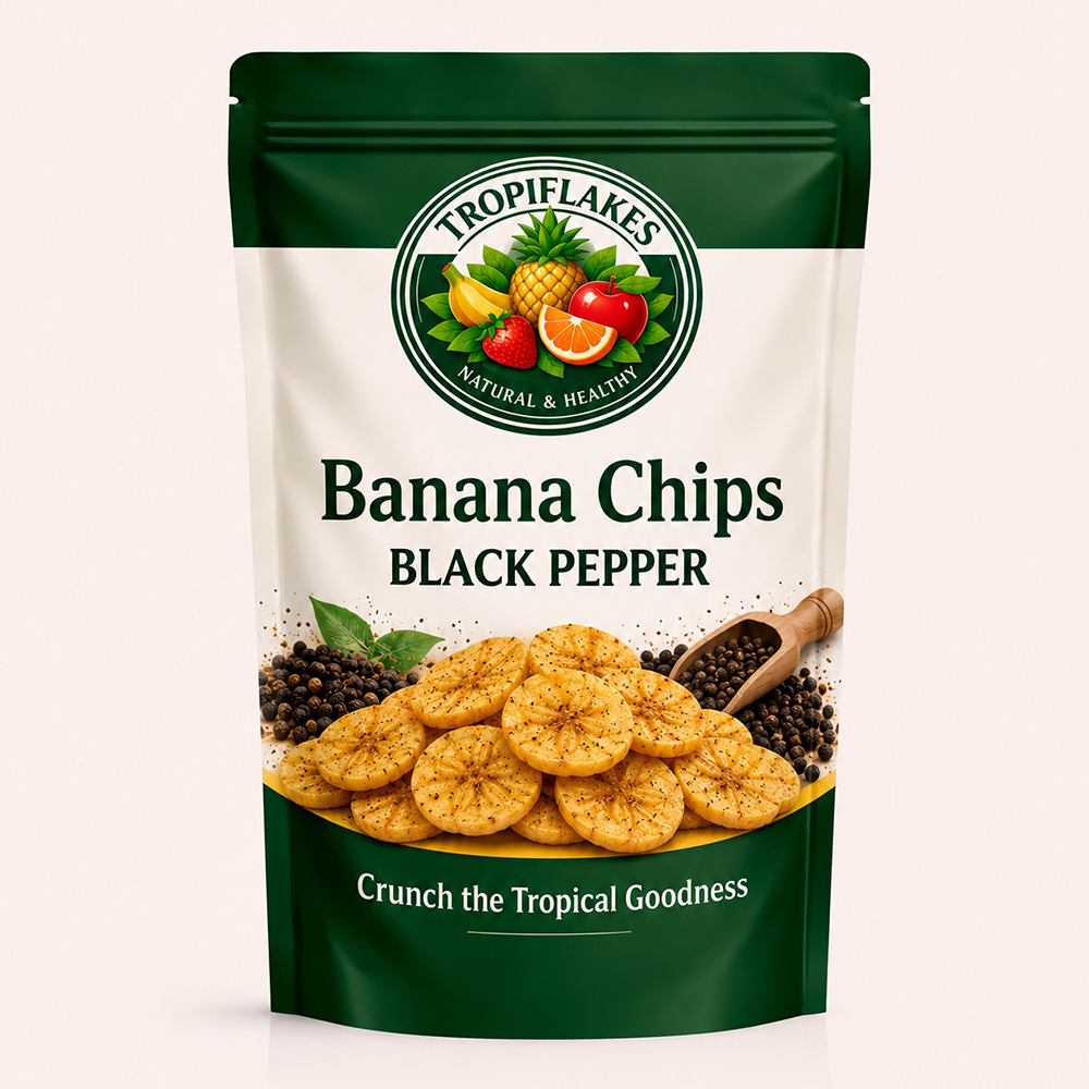 Black Pepper Banana Chips