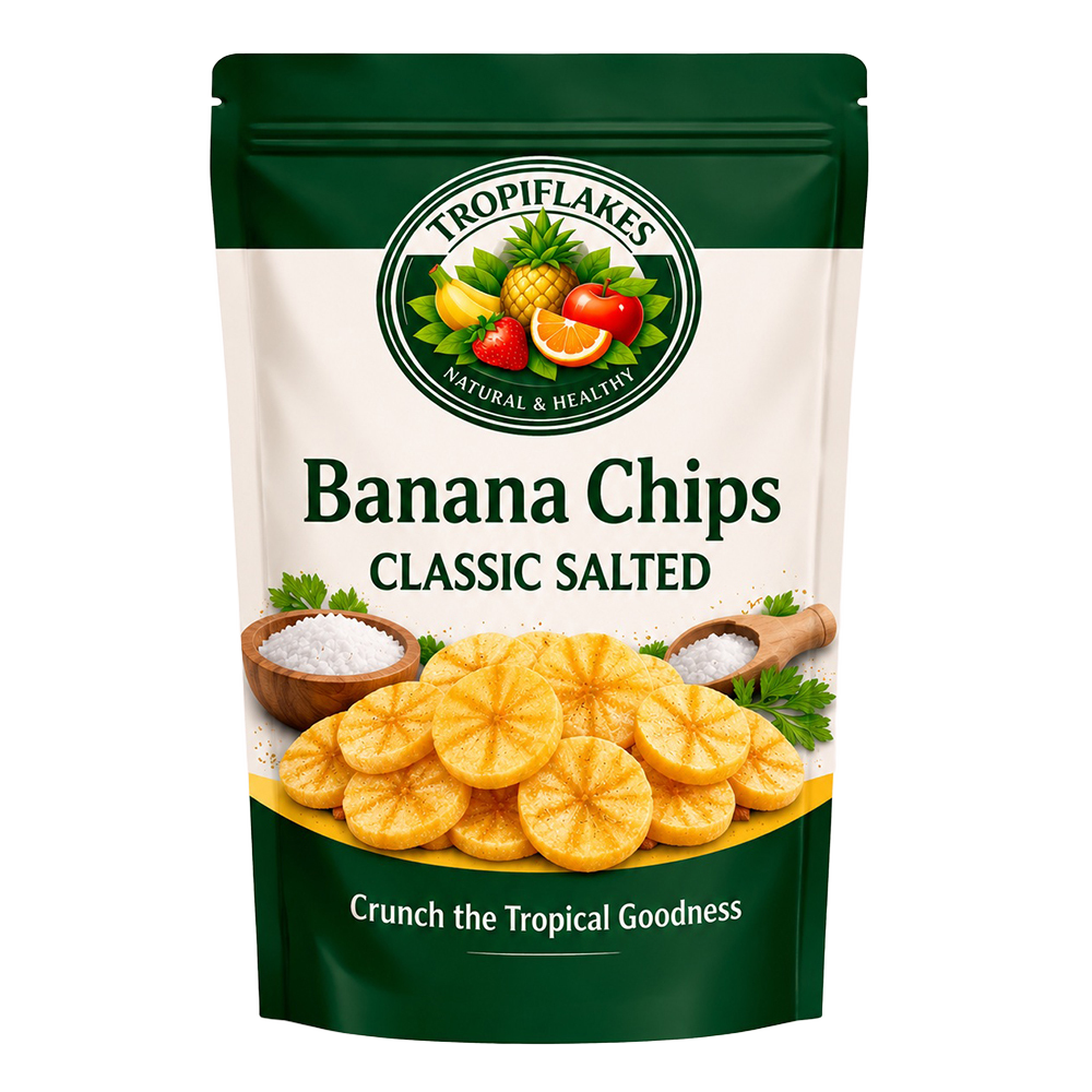 Clssic Salted Banana Chips - Feature: Gluten-Free