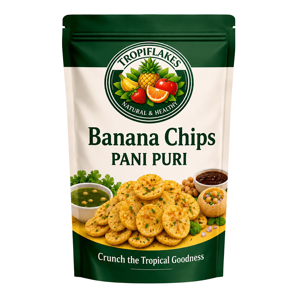 Pani Puri Banana Chips