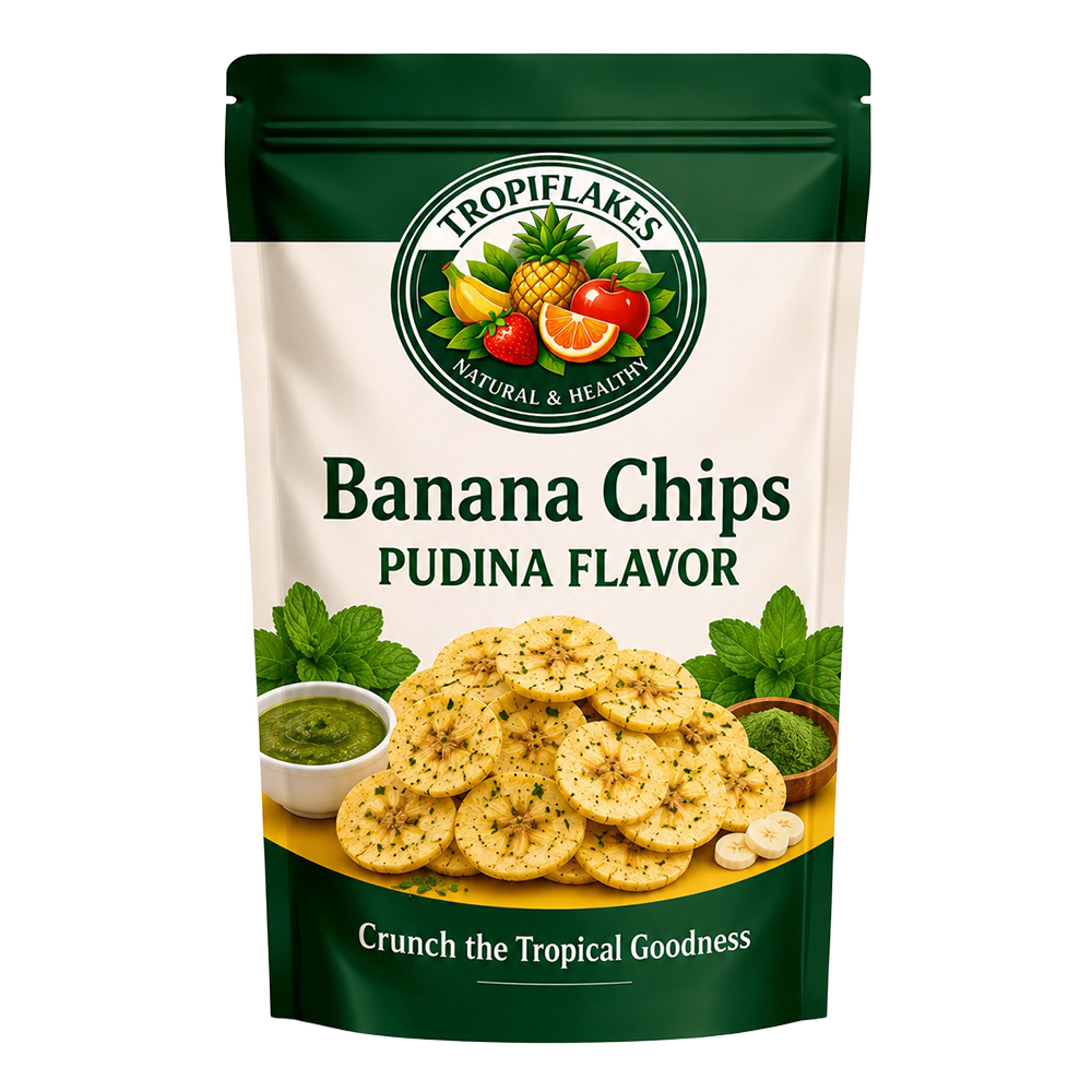 Pudina Flavor Banana Chips