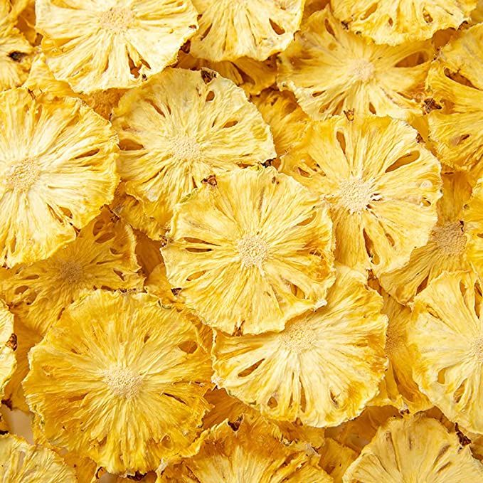 Dehydrated Pineapple - Color: Golden Yellow