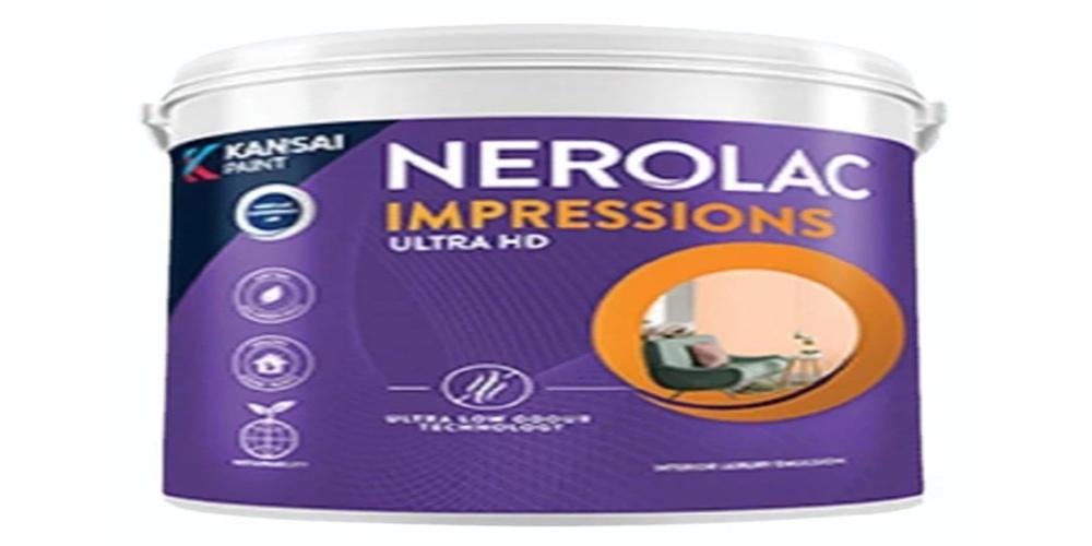 Impressions Ultra HD Wall Paint - Acrylic Emulsion, Multiple Sizes, White Base with Custom Shades | Low VOC, Lead-Free, Ultra HD Finish, High Stain and Fungal Resistance