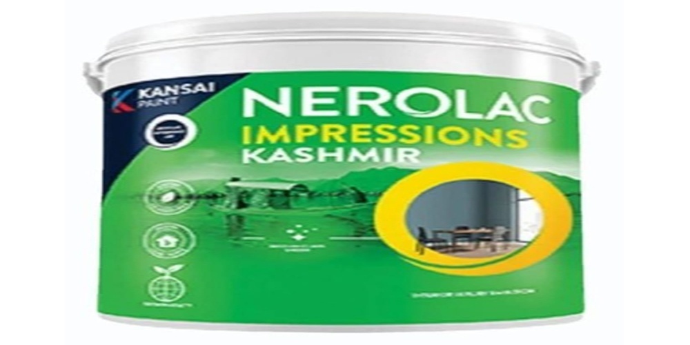 Kashmir Impressions Wall Paint - Acrylic Emulsion, Multiple Shades, 1-20L | Stain Resistant, Weather Resistant, Matt Finish