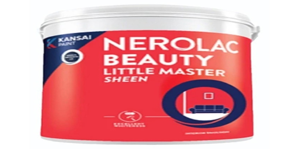 Little Master Sheen Wall Paint - Acrylic Emulsion Tintable White Soft Sheen | Low VOC Weather Resistant Washable Fast Drying