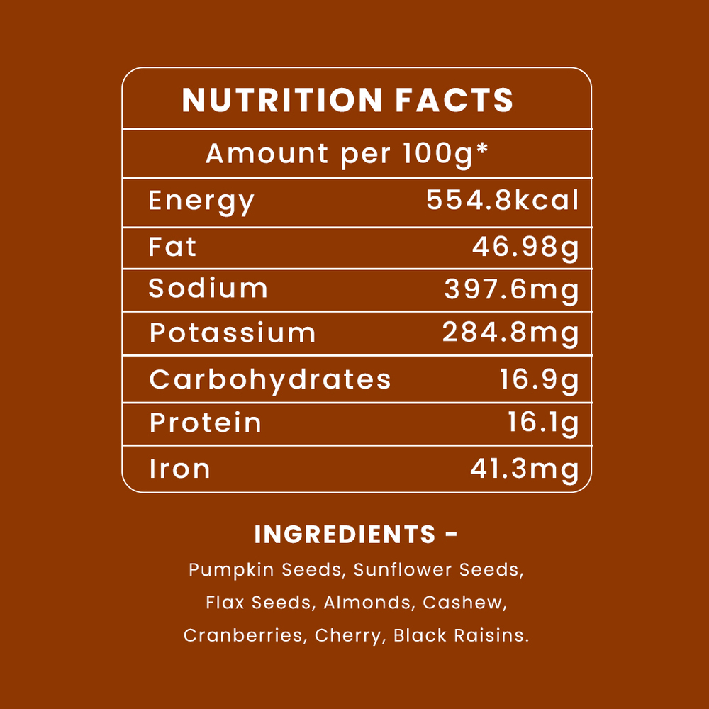 Dried Fruits Seeds Mix