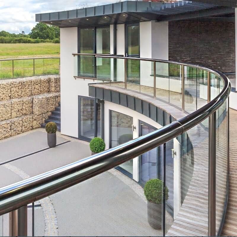 Curved Toughened Bend Glass