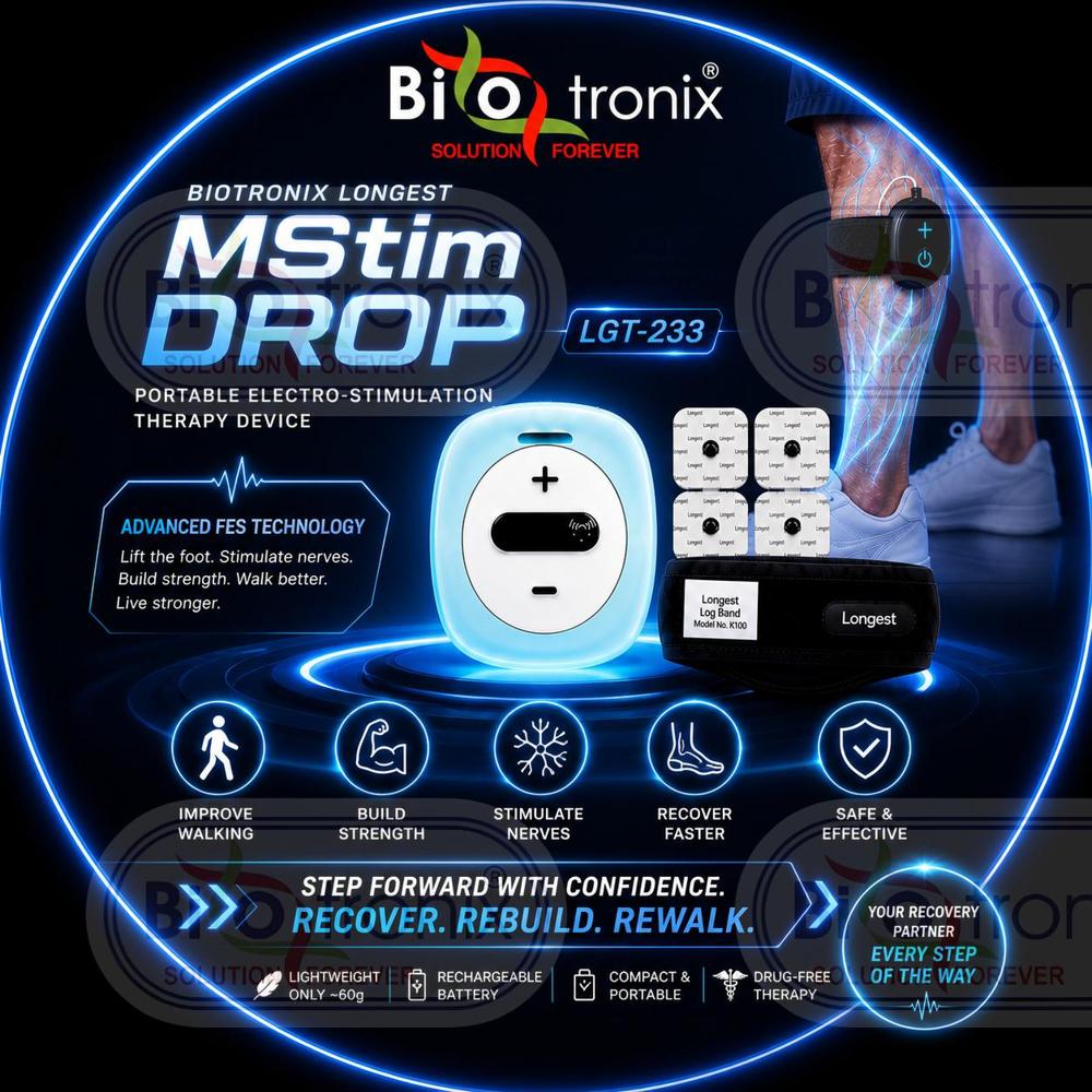Advanced Rehabilitation Stimulator for Foot Drop Patients
