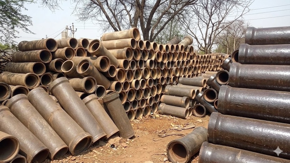 Salt Glazed Clay Pipes