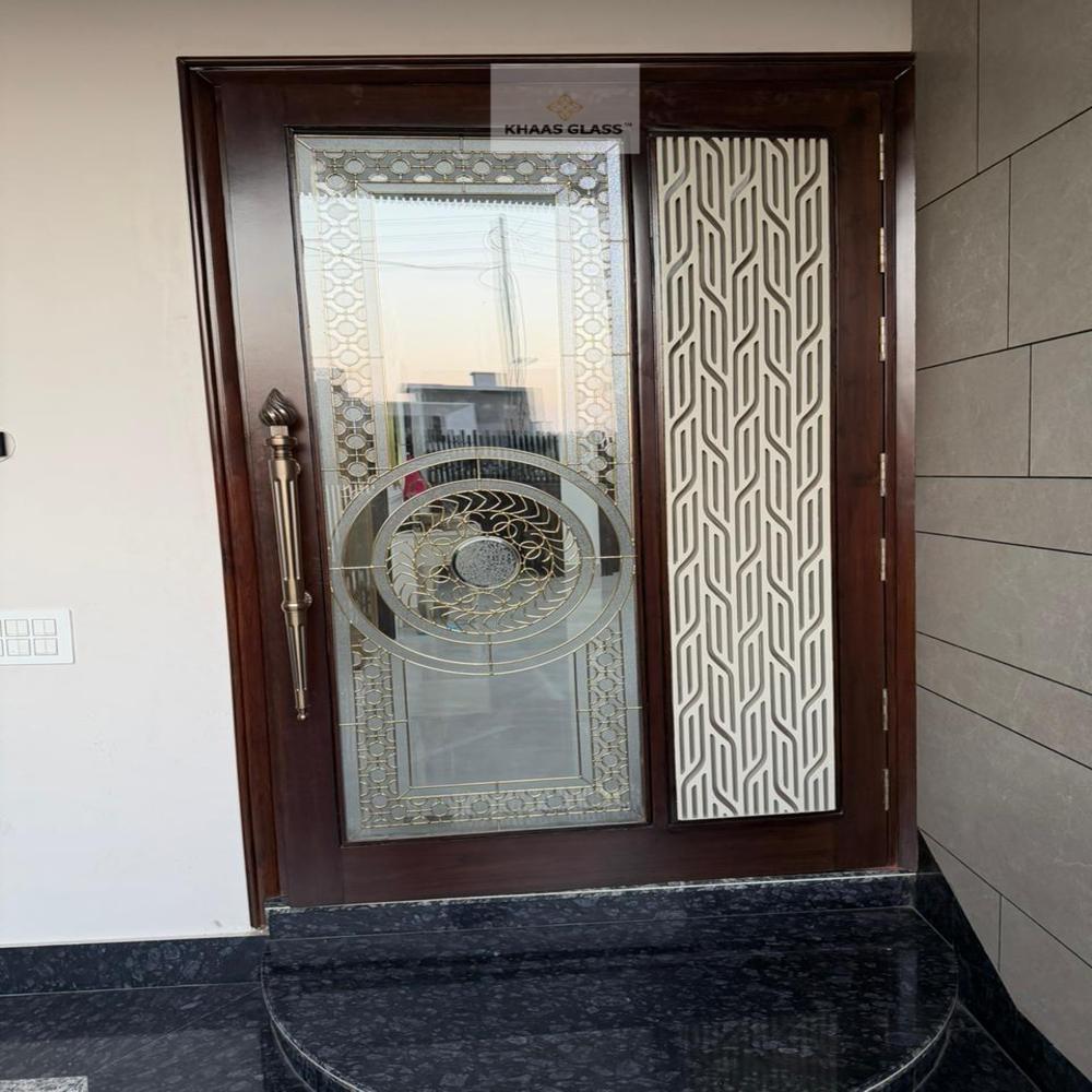 Stained Glass Door
