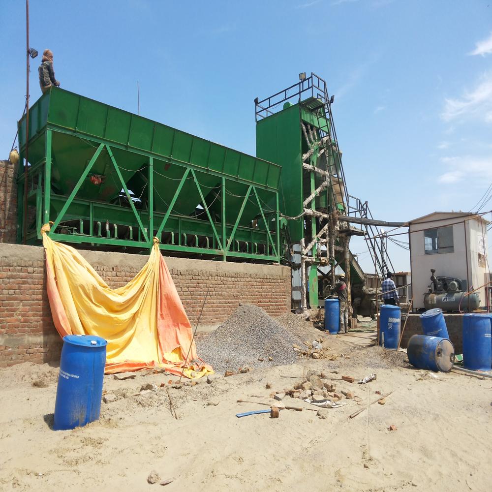 Inline Series Batching And Mixing Plant