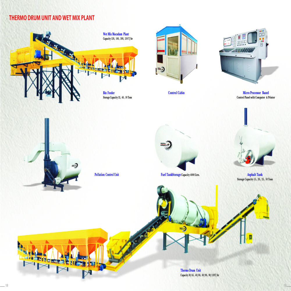 Wet Mix Macadam Plant