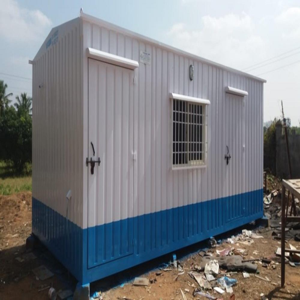 Square Frp Changing Room - Color: White Black