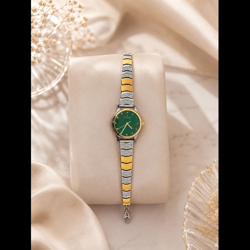 Premium Fancy Watch for Women Dual Tone Finish