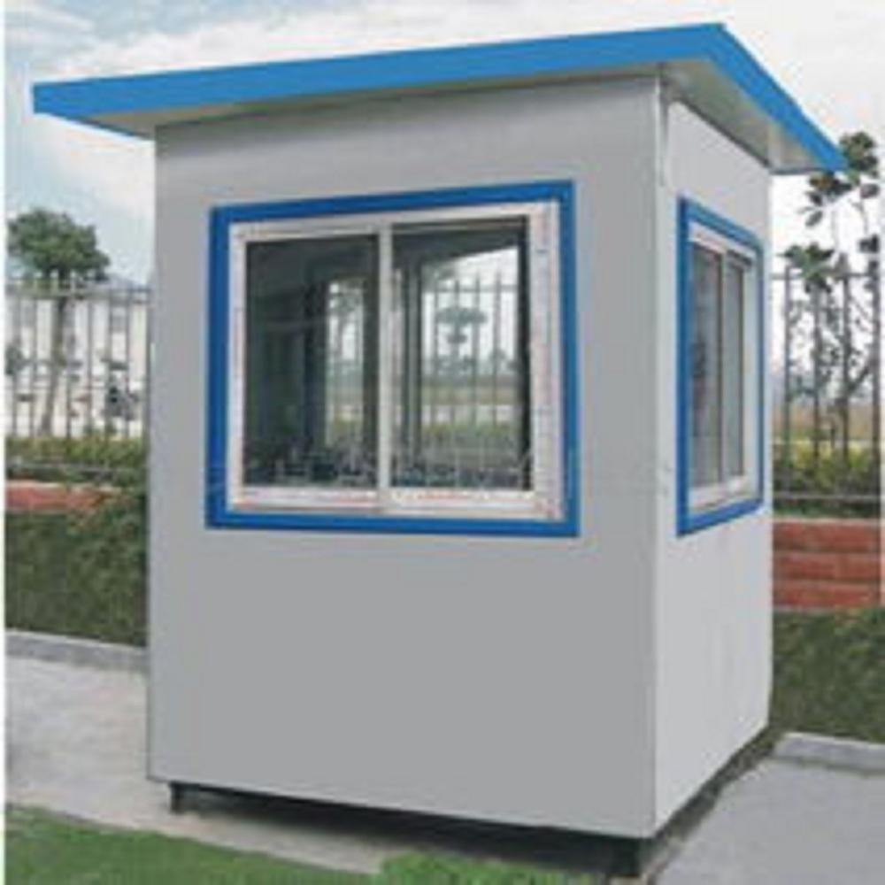 Frp Puf Panel Security Cabin - Color: Grey