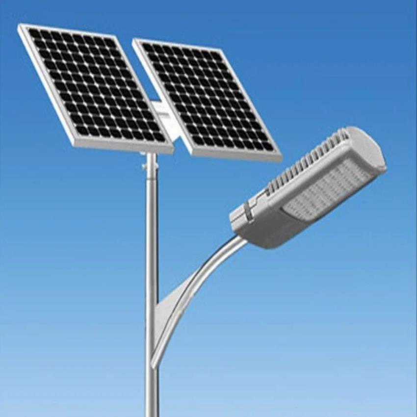 Street Light - Aluminum Die-cast, 475x210x60mm, Cool White 6500k, 6000 Lm, Ip65, 60w, Automatic On/off, Pole Mounted
