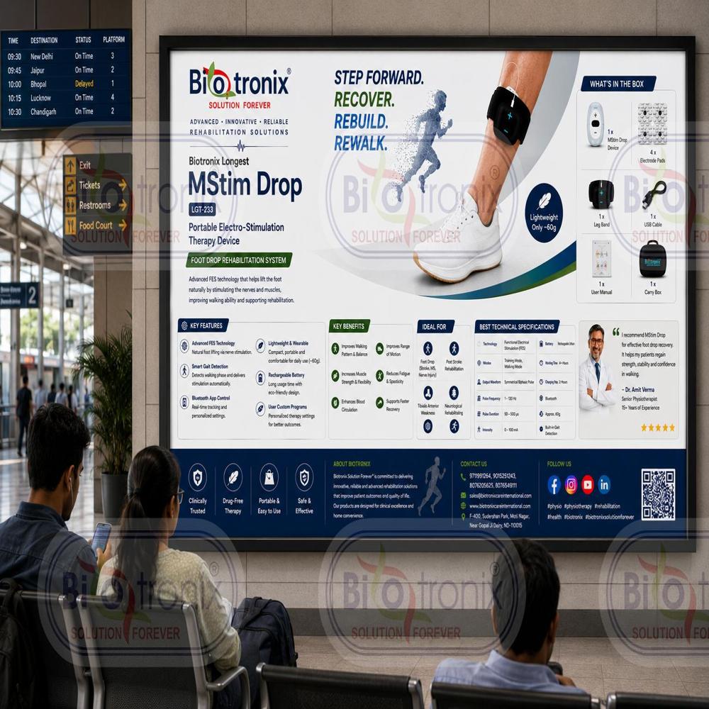 Foot Drop Neuro Recovery Equipment for Daily Mobility Support