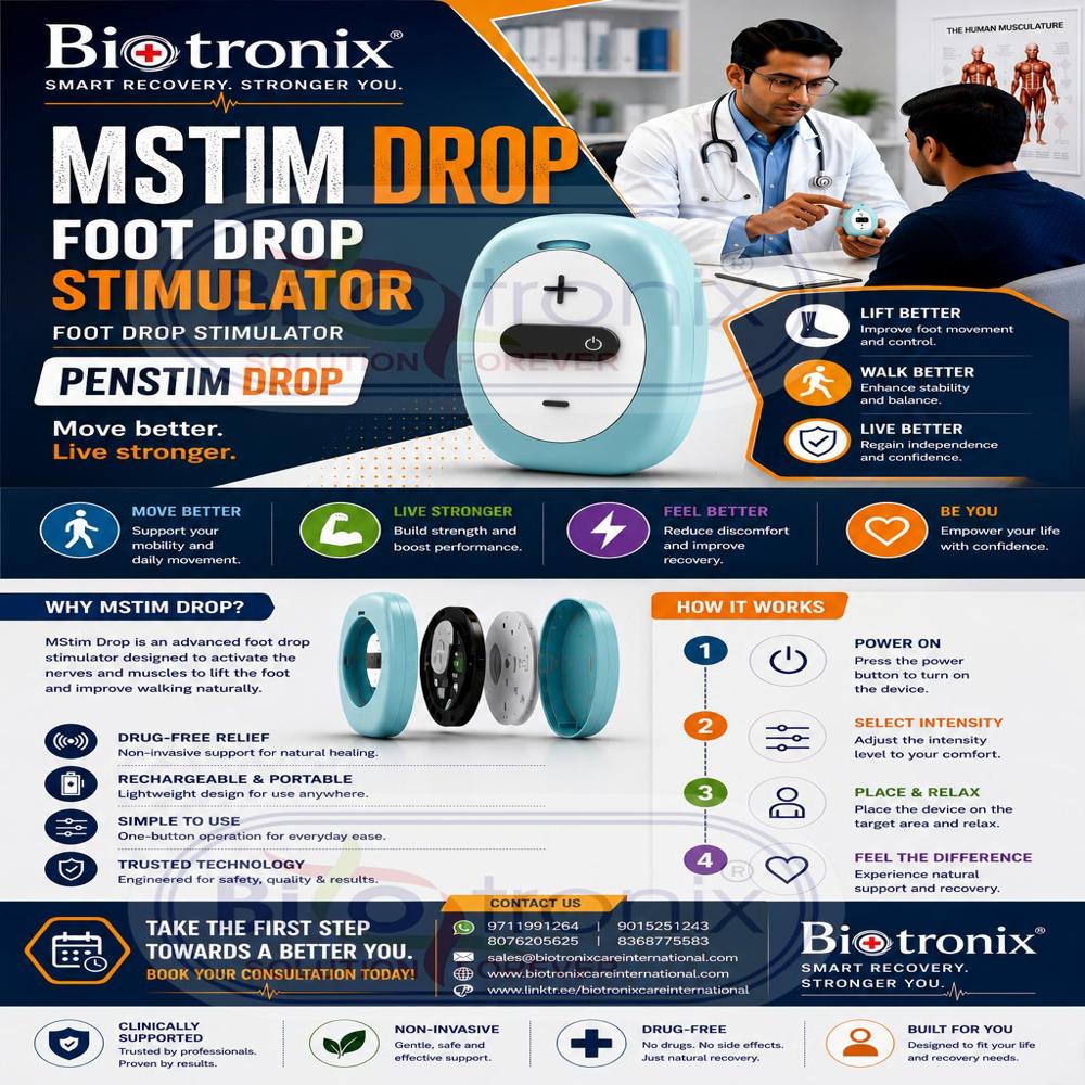 Foot Drop Neuro Recovery Equipment for Daily Mobility Support