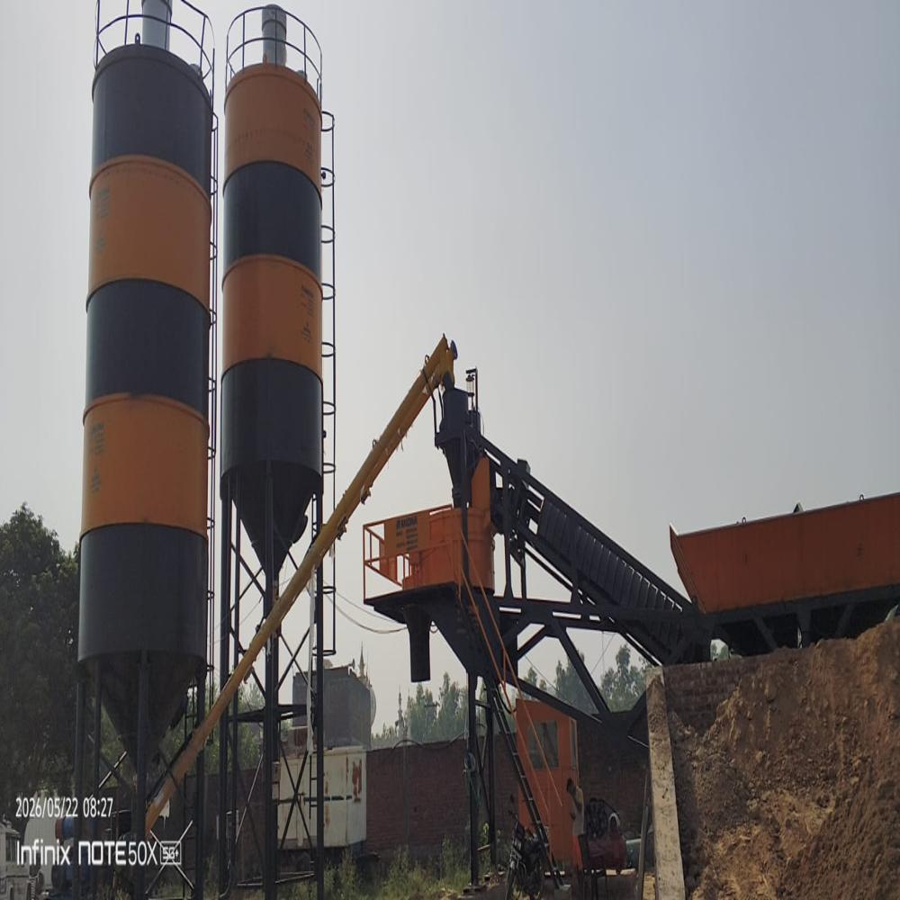 Concrete Batching Plant With Drum Mixer Pan Mixer Twin Shaft Mixer and Planetary Mixer