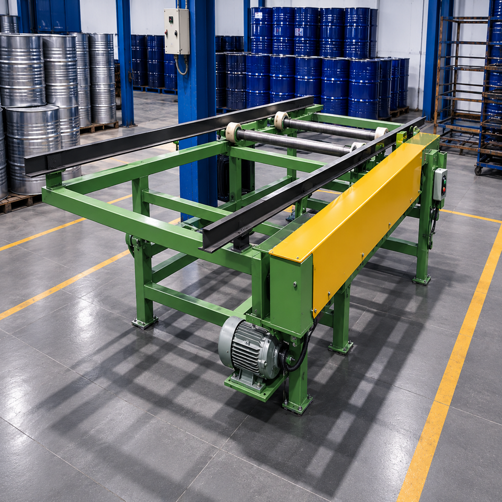 Barrel Machinery Project - Ms & Hdpe, 3200x1200x2000 Mm, Blue & Gray | Plc Control, Multi-station Forming, 80 Bph, Hydraulic/pneumatic Pressure