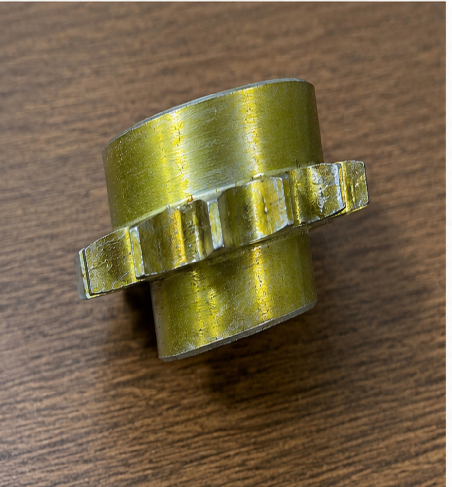 Type B Chain Wheel Sprocket - Cast Iron, 18 Teeth | Polished Surface Treatment, Front Gear Optimization, Warranty Included