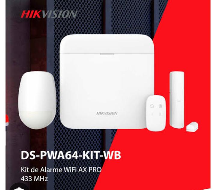 HIKVISION WIRELESS ALARM PANEL DS-PWA64-L-WB AX PRO (433MHz)