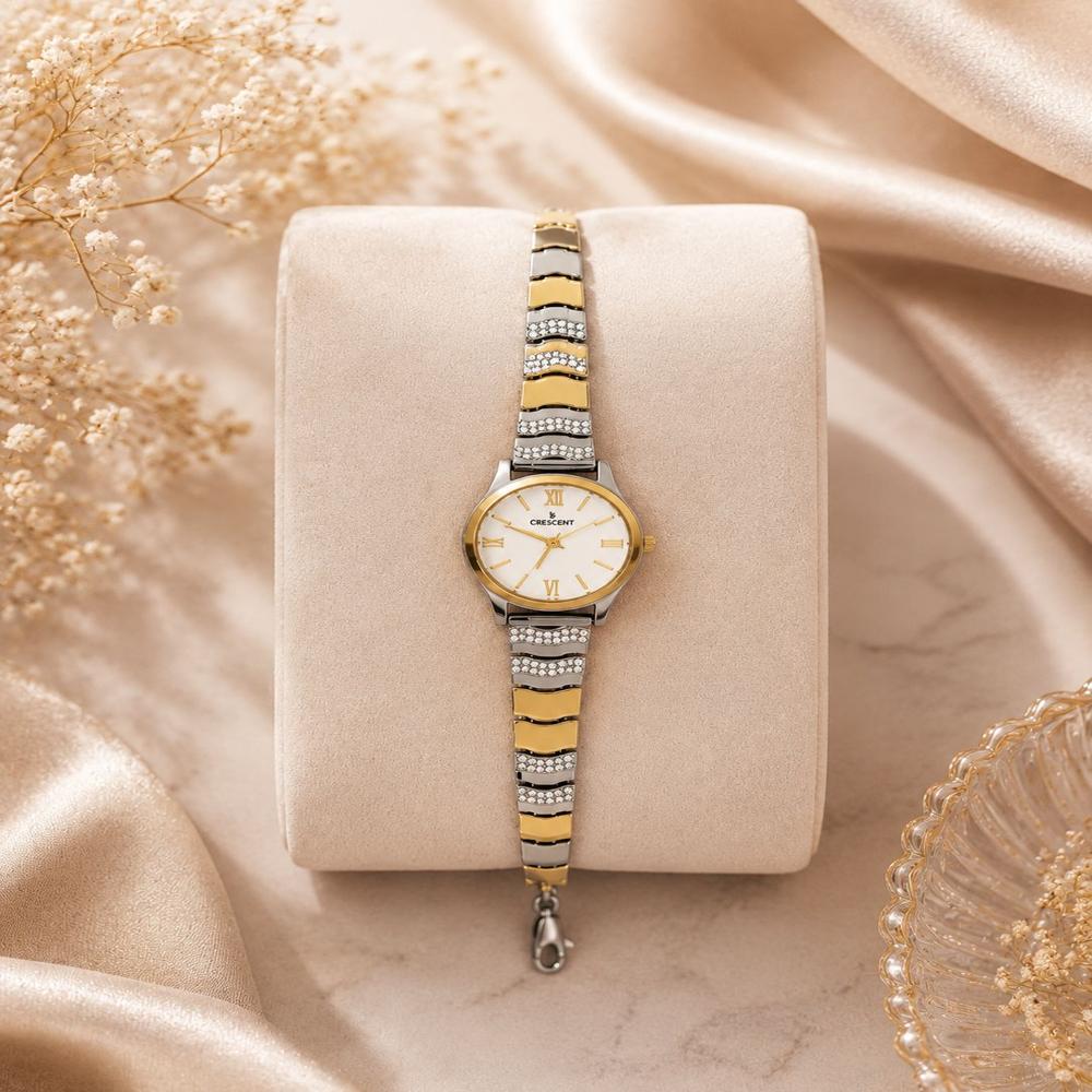 Premium Fancy Watch for Women Dual Tone Finish