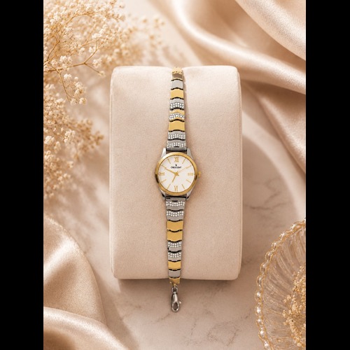 Premium Fancy Watch for Women Dual Tone Finish