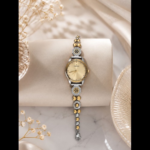 Premium Fancy Bracelet Watch for Women  Dual Tone Finish